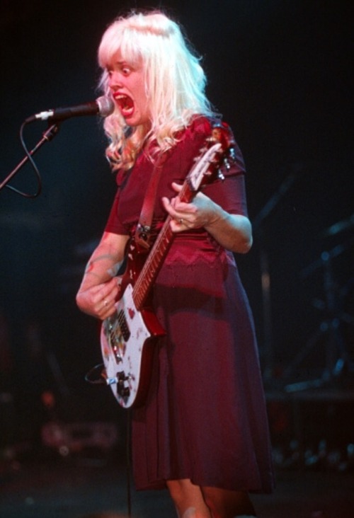 theoriginalbabydoll: Kat Bjelland of Babes In Toyland performing on stage at The Forum, Kentish Town