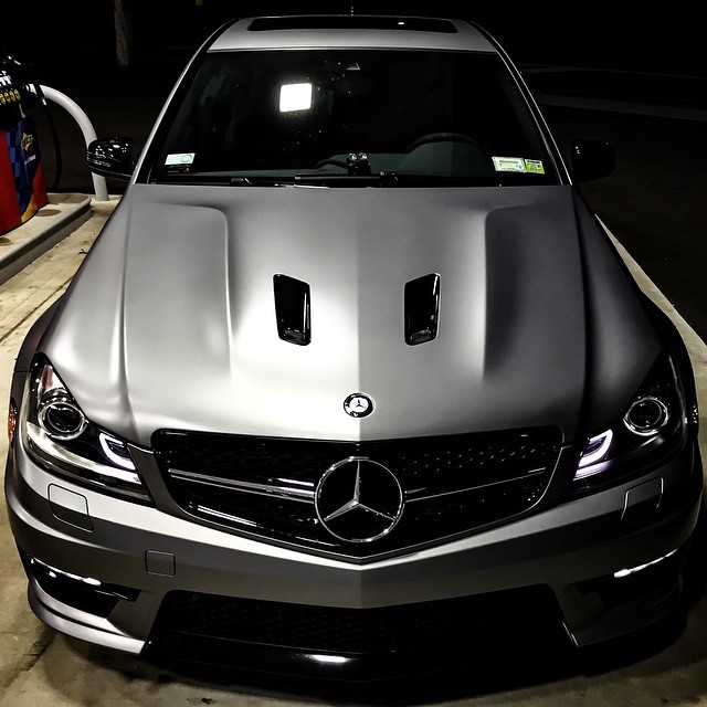 drivingbenzes:  Mercedes-Benz C 63 AMG Edition 507 (Instagram @_lakeshow_)