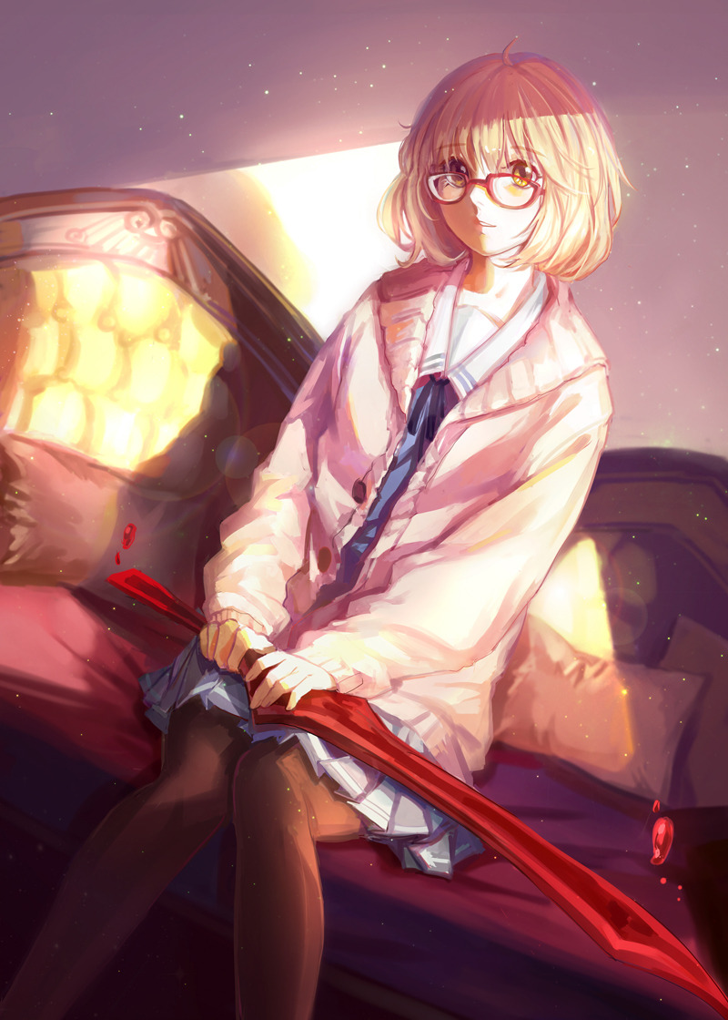 Pinterest  Kuriyama, Anime, Beyond the boundary