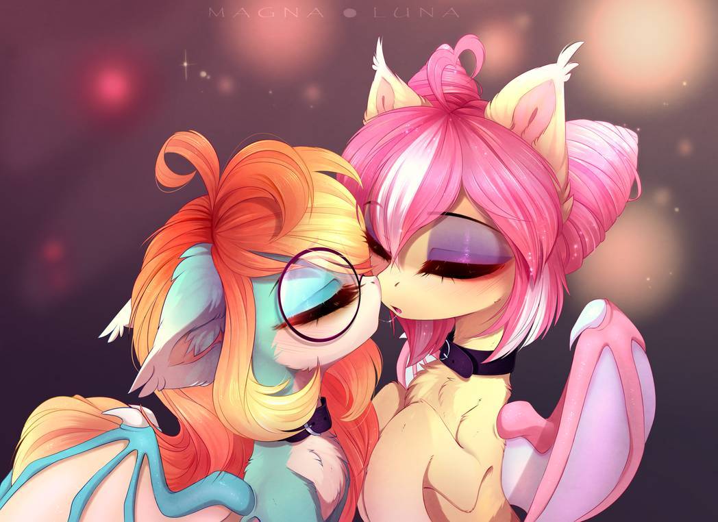 magnalunaarts:Kissu by MagnaLuna 