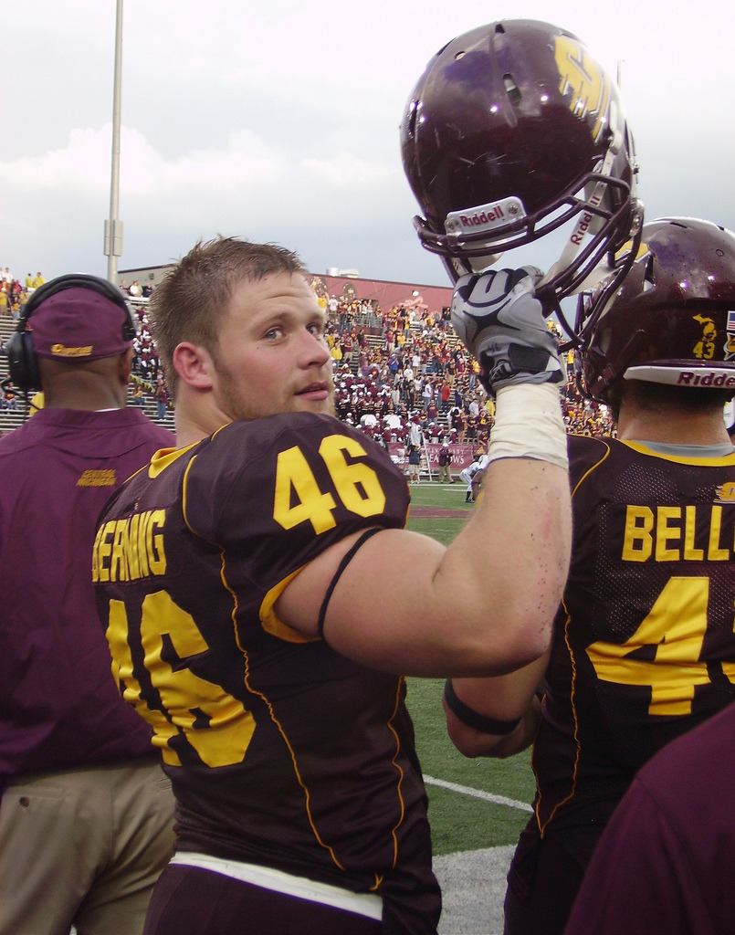 Matt Berning, Central Michigan and NY Jets Central Michigan Pro Day video (where