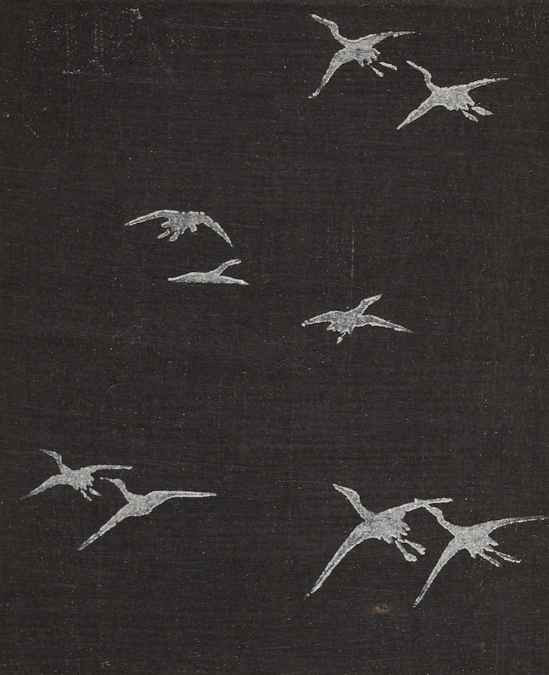 nemfrog: Japanese cranes. Bijutsukai. The new monthly magazine of various designs