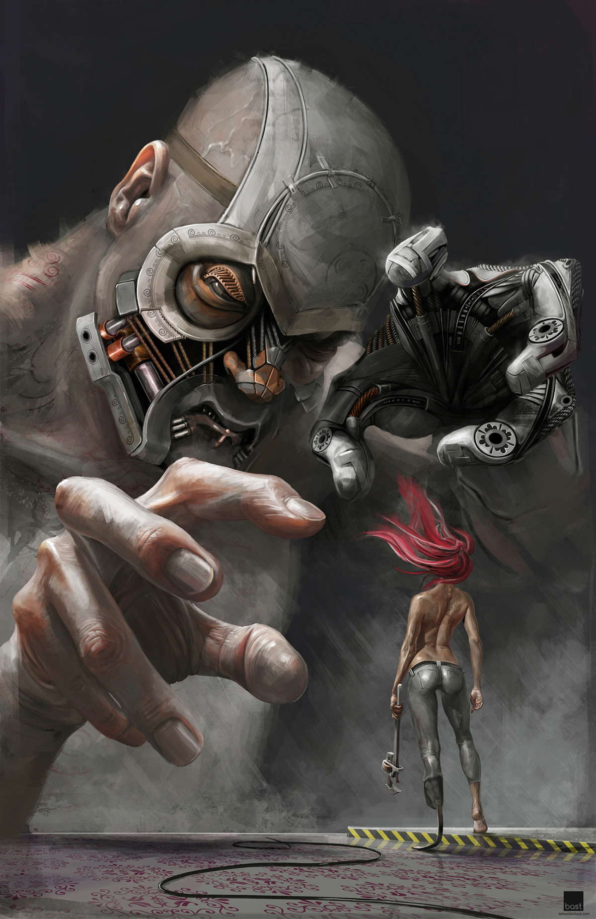 crossconnectmag:  Illustrations by Sebastian Luca  Sebastian Luca is a painter and