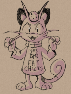 stick meowth for @stickfoxdoodles
