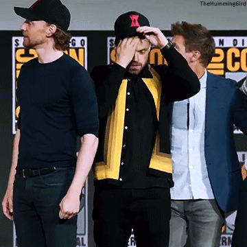thehumming6ird:The Marvel Studios Panel show their support for the upcoming ‘Black Widow’ movie at S