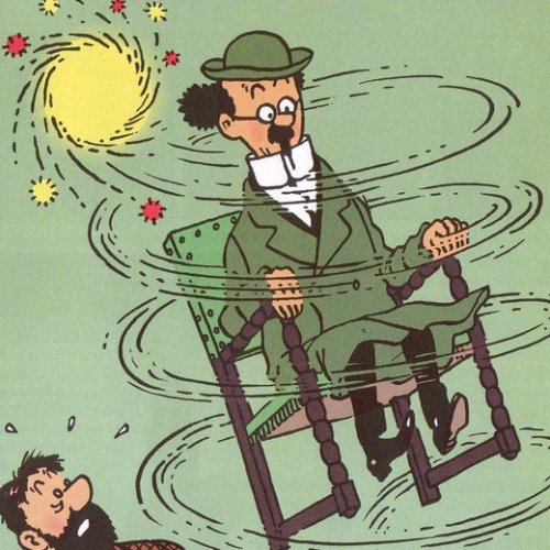 ivovynckier:Truth and fiction!The mad scientist Cuthbert Calculus in Hergé’s Tintin cartoons was bas