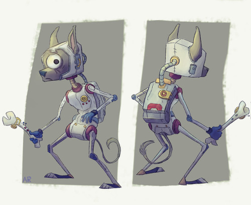 Space Puppy, concept + sculpt