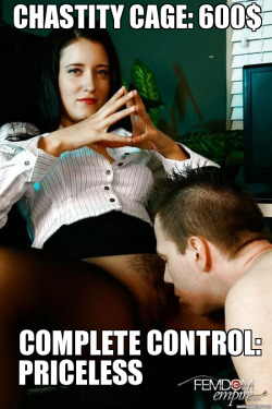 slavewade:Sexual dominance = contented confidencewww.FemdomEmpire.com