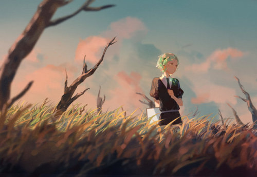 last day of pre-order for our Houseki no Kuni fanbook: http://tamotaro.tictail.com/product/houseki-f