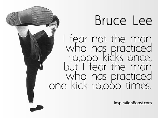 bruceleeonline:  I always like Bruce lee’s all sorts of discourse, and it has a