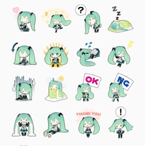 Porn totemo-kawaii-ne:  LINE stickers. ♥  photos