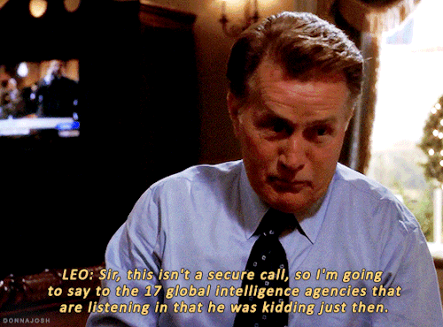 donnajosh:THE WEST WING 3.10 – “Bartlet for America”