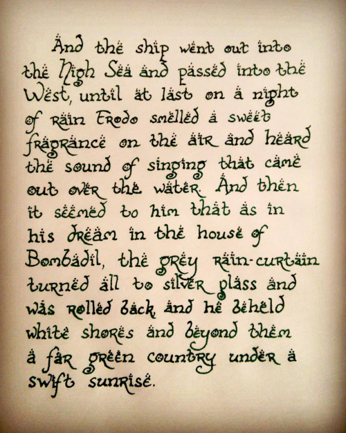 erewinweik: This is quite possibly my favorite passage in literature. From the end of The Return of 