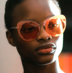 driflloon:  mayowa @ salvatore ferragamo