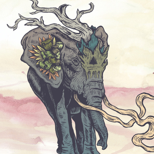 sosuperawesome:  Bestial Spirits by Mat Miller on Tumblr and Society6 • So Super Awesome is also on Facebook, Twitter and Pinterest •  