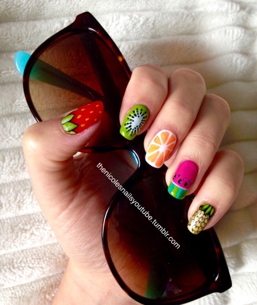 Fruity nails