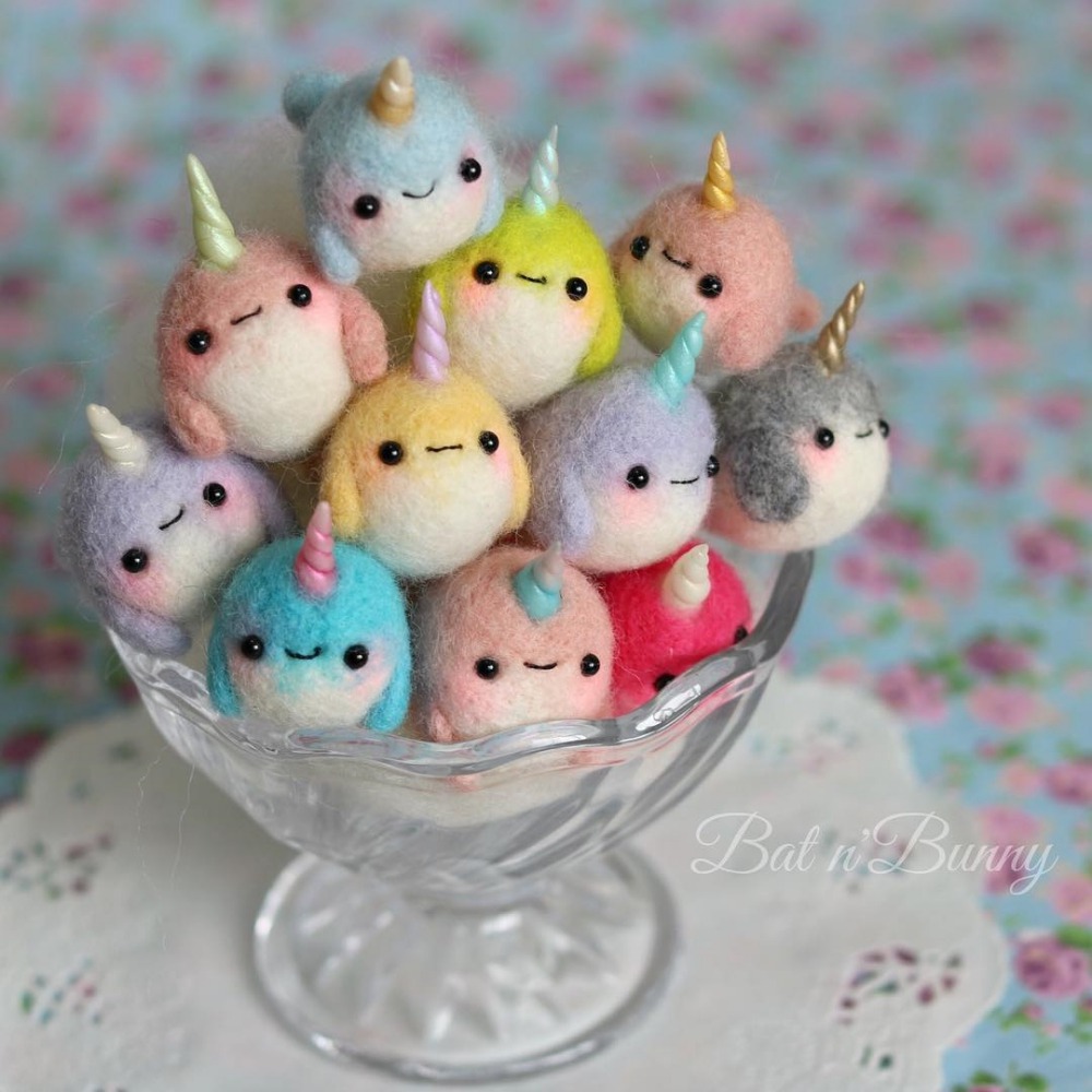sosuperawesome:  Needle Felting by Bat n Bunny, on InstagramFollow So Super Awesome