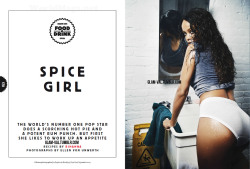 glam-val:  Spice Girl; Rihanna by Ellen von
