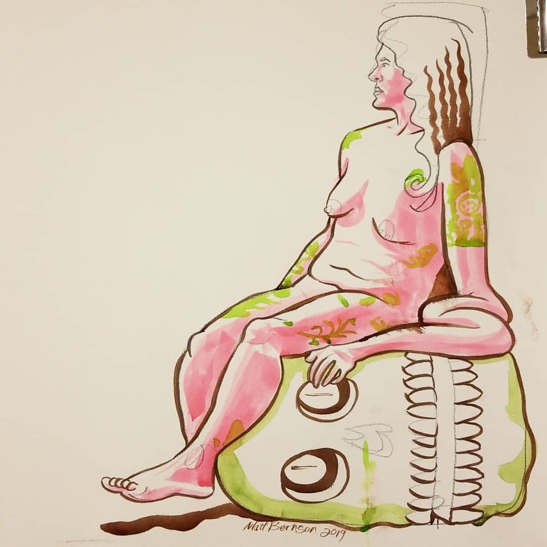 figure drawing!   #art #drawing #figuredrawing #lifedrawing #nude #ink #artistsofinstagram