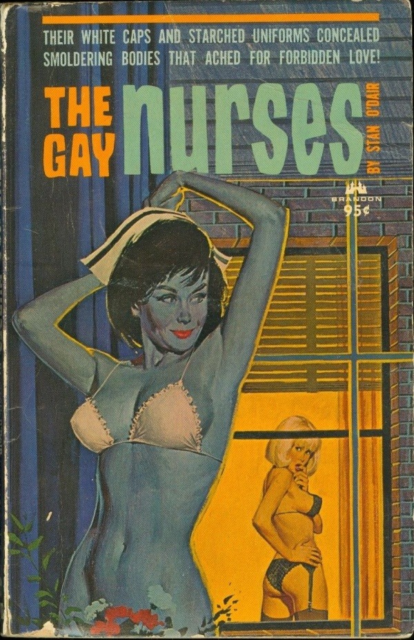 Lesbian pulp fiction book covers