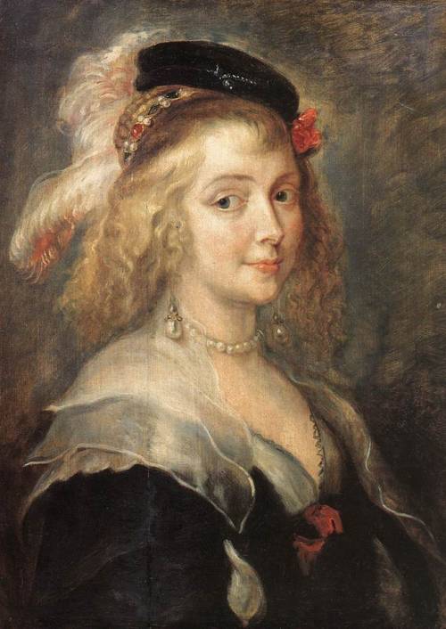 Portrait of Helena Fourment,attr.to Jan Boeckhorst,1630