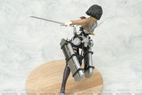 Sega has unveiled more photos of the 17-cm Mikasa prize figure!Release Date: January 2016Previous Sega figures can be found here!