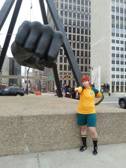 actualprotag:  youmacon day 1: fist of justice