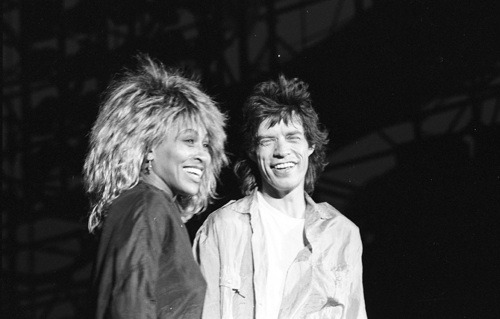 Some Musical Moments from the Eighties: Laurie Anderson, 1984. Tina and Mick, rehearsal for Live Aid