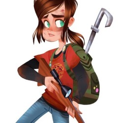 Lady 132 ELLIE from THE LAST OF US!! This game is so beautiful I think I am gonna replay it to prepare myself for the Second One!! 