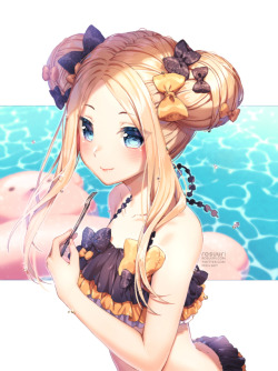 rosuuri:  Abi in swimwear Pixiv | Twitter | Patreon