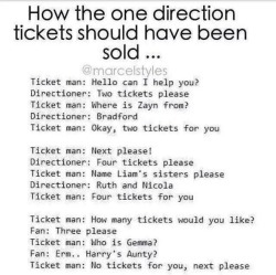 styleswifey:  Dear one direction; please start selling your concert tickets like this! Lots of love from us Directioners. 💖 