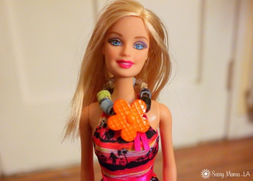 DIY Magazine Beads For Kids And Barbie! | #BarbieProject Arts and crafts bring Yolanda and her daugh