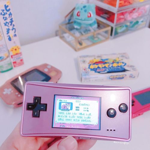 ポケモンピンボール ⸜❤︎⸝ ༶ ༶ ༶ ༶ ༶ #ポケモン #ゲームボーイミクロ #gameboy #gameboymicro #nintendo #nintendolife #nintend