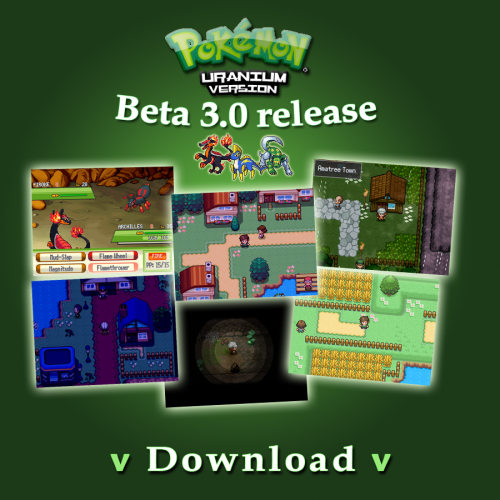 fantasticfakemon:pokemon-uranium:pokemon-uranium: Pokemon Uranium 3.0 DownloadWe are proud to presen