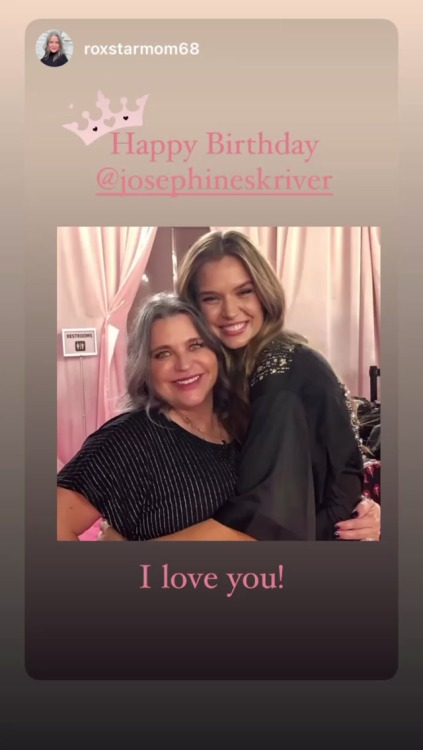 Josephine Skriver & Lisa Turley via Lisa’s Instagram story. (April 14, 2021)