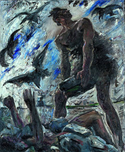 kutxx:  3. Lovis Corinth Cain 1917, oil on canvas 