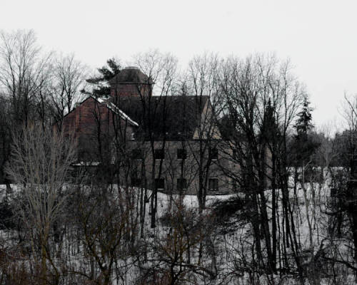 Homer Watson House And Gallery. The Picture Was Taken From Across The Grand River, Near Pioneer Tower.