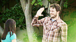 isobelstevenz:  all the things i ship ★ april ludgate and andy dwyer  april, you are the most awesome person i have ever known in my entire life. i vow to protect you. from danger. and i don’t care if i have to fight an ultimate fighter, or a bear,