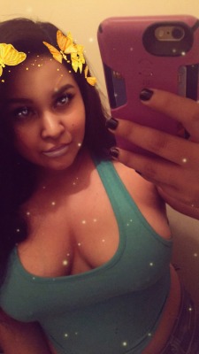 jujagomez:  Snapchat filters make me feel pretty lol I rarely put pics up where my nip piercings are visible 😝