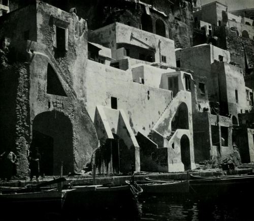 mikasavela:Procida, Italy. From Italy Builds; Its Modern Architecture and Native Inheritance. L’Italia costruisce (1955)