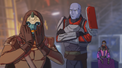 lazygloo:  my friends dragged me in Destiny 2and now i full of inspiration and ideas, thanks to them