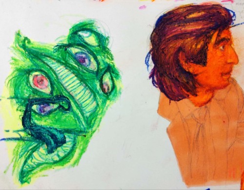 Played Around With Oil Pastels, It's Been A Looong Time Since I've Used Any So I'm Rusty Lmao
