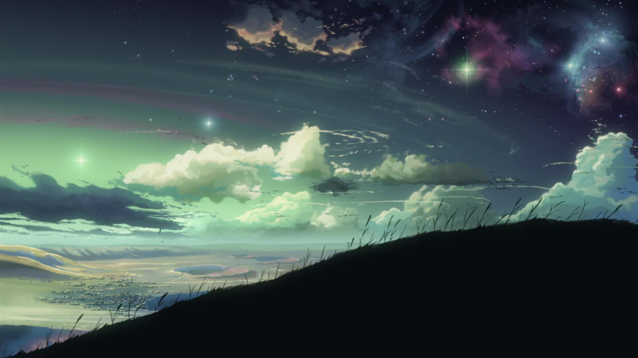 anime-backgrounds:  5 Centimeters Per Second. Directed by Makoto Shinkai. Created