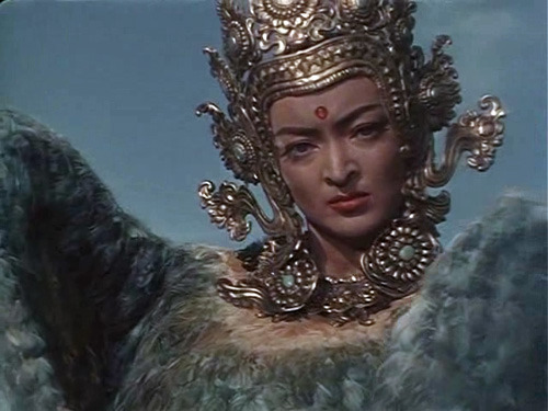 transylmania:The mystical bird Sirin in the film “Sadko”, 1952.