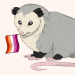 kristoaster:Some pride opossums! 
