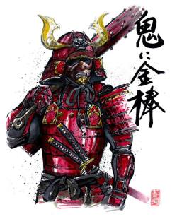 This is a beast of a samurai :)