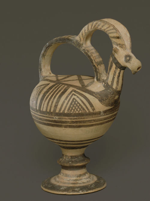 Terracotta trick vase, ca. 1050–950 B.C., Metropolitan Museum of Art: Greek and Roman ArtThe Cesnola