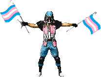 me and my friends have a running joke about the trans cabal that runs the world. somewhere along the lines it morphed into “Trans Kabal”, as in the Mortal Kombat character, so with my nonexistent image editing skills i made this
KABAL SAID TRANS...