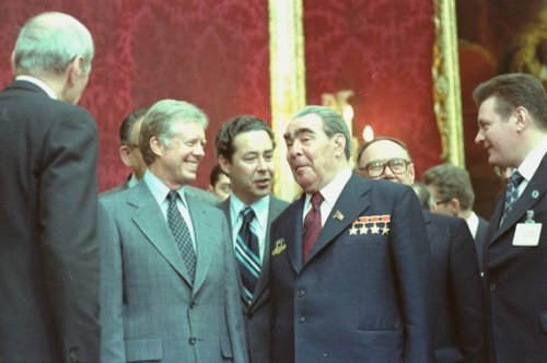 On this day, June 18, 1979, President Jimmy Carter and General Secretary Leonid Brezhnev signed the 