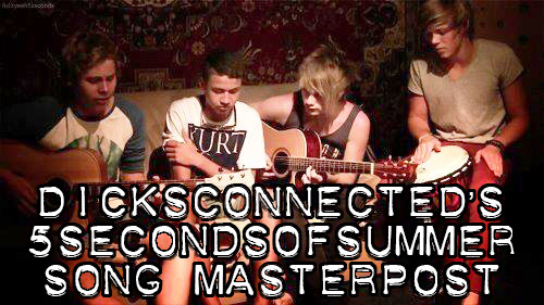 dicksconnected:  HERE IS A PAGE WITH ALL THE SONGS/DOWNLOADS - ITS NEATER AND MORE UP TO DATE SO USE THIS INSTEAD if you click ‘download’ it should save directly to your computer if the download links don’t work you can click on the ‘listen’